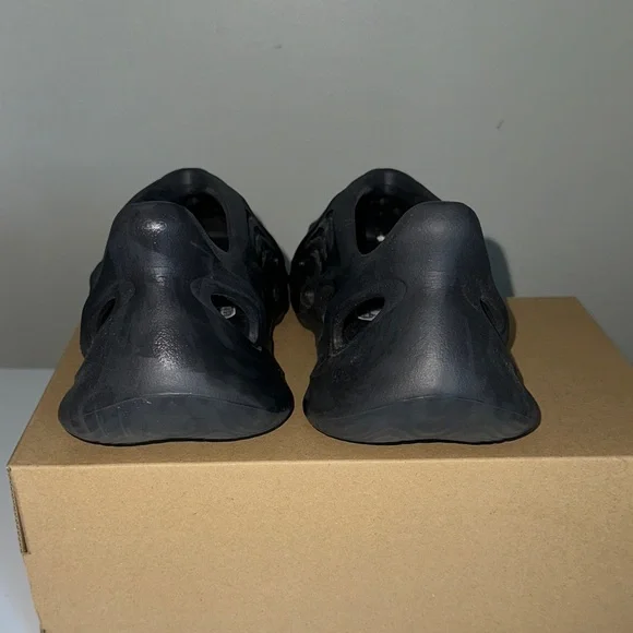 Yeezy Black Slip-On Mules - Picture 3 of 5